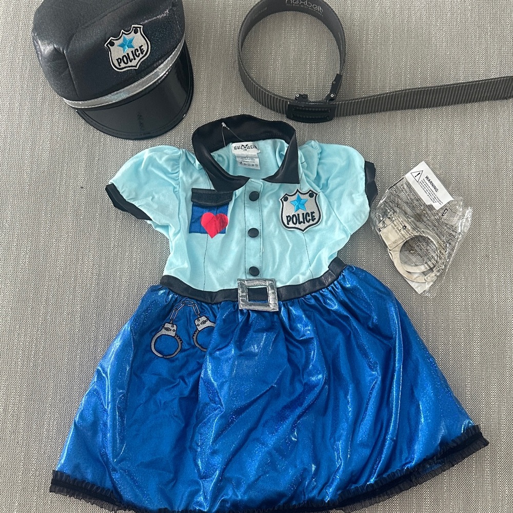 Blue Police Costume